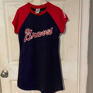Atlanta braves jersey dress. New with tags. 8/10